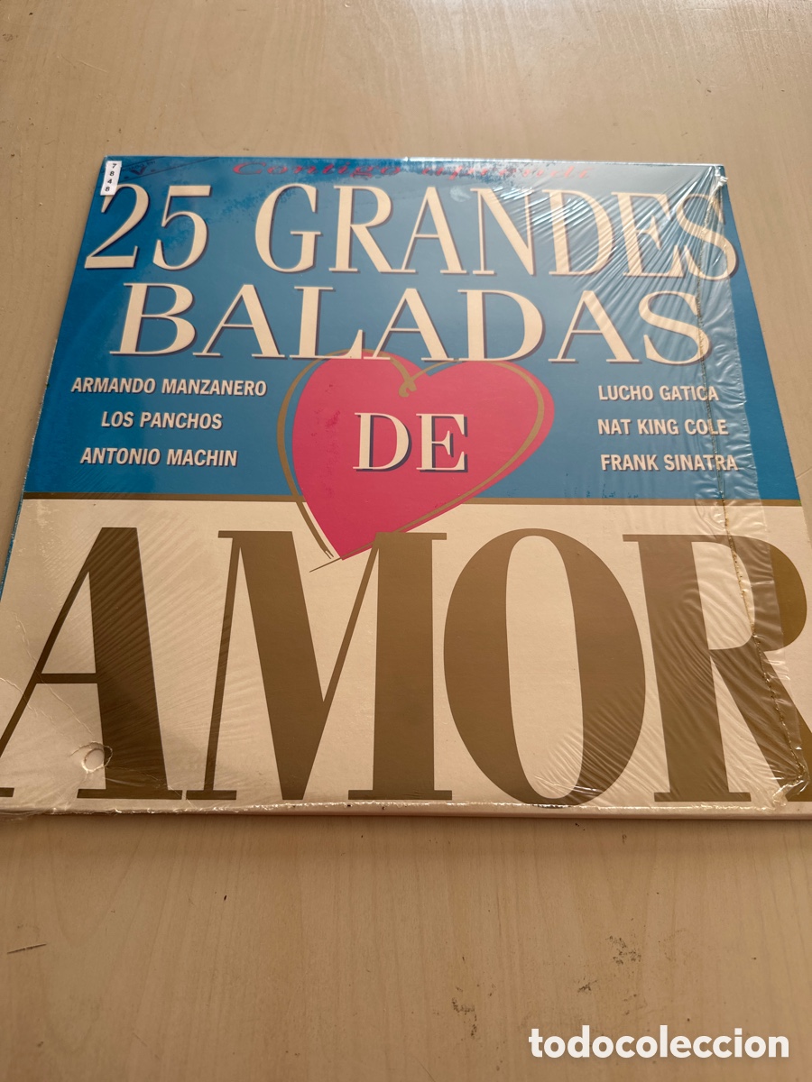 Discos de vinilo: VIN7848 25 grandes baladas de amor VINILO SEGUNDA MANO