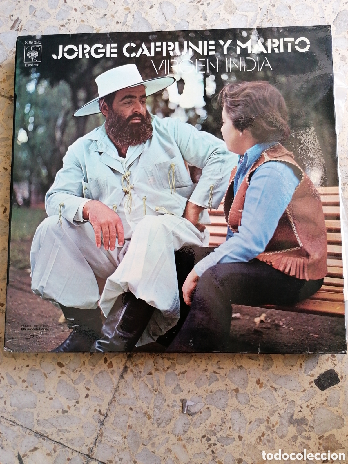 Dischi in vinile: LP JORGE CAFRUNE Y MARITO VIRGEN INDIA 1972 ESPA&Ntilde;A