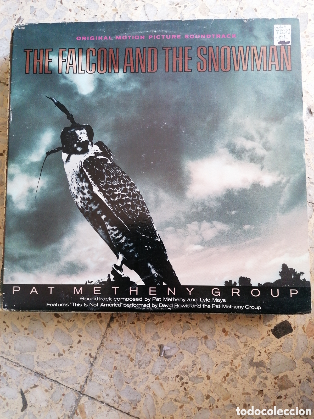 Disques de vinyle: LP THE FALCON AND THE SNOWMAN PAT METHENY GROUP USA 1985