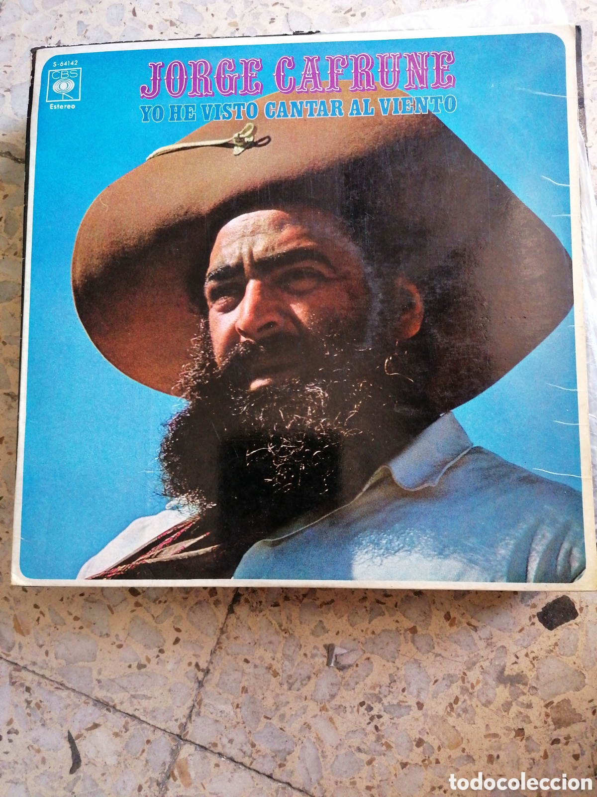 Disques de vinyle: LP JORGE CAFRUNE YO HE VISTO CANTAR AL VIENTO 1970 ESPA&Ntilde;A