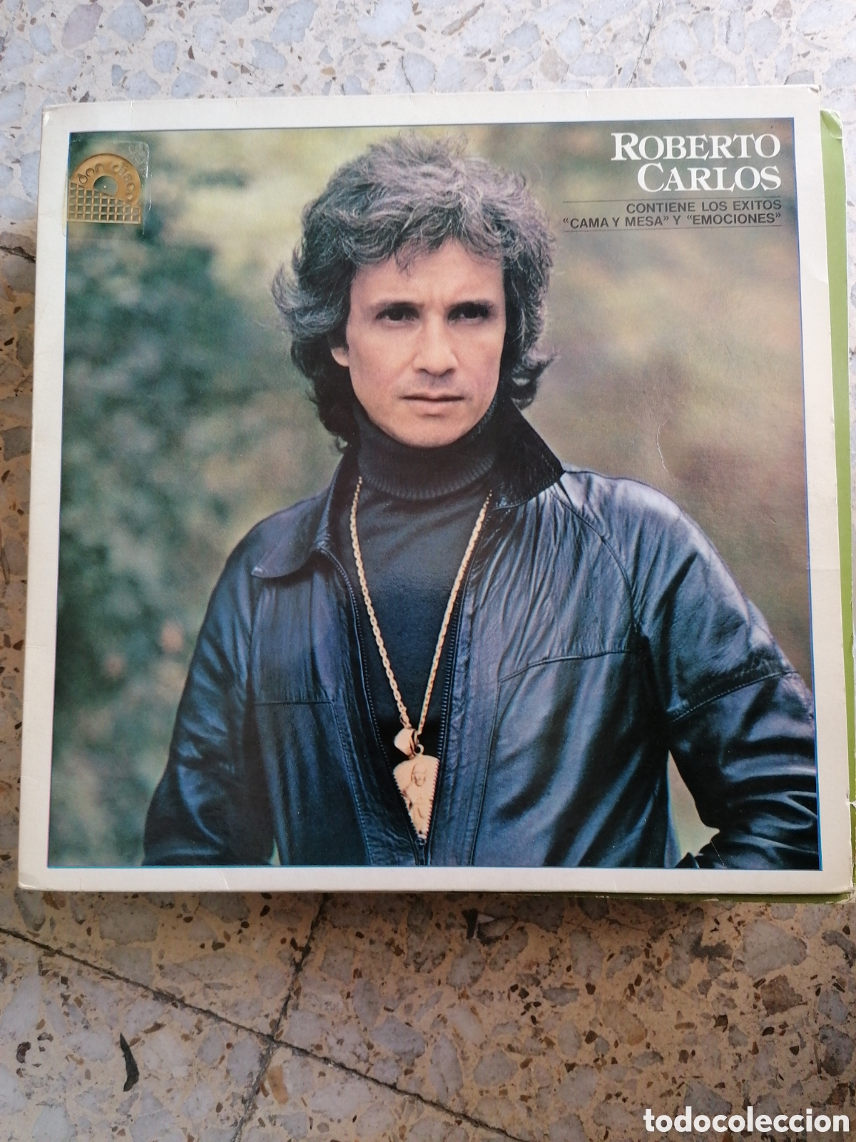 Dischi in vinile: LP ROBERTO CARLOS CAMA Y MESA 1981 ESPA&Ntilde;A INSERT
