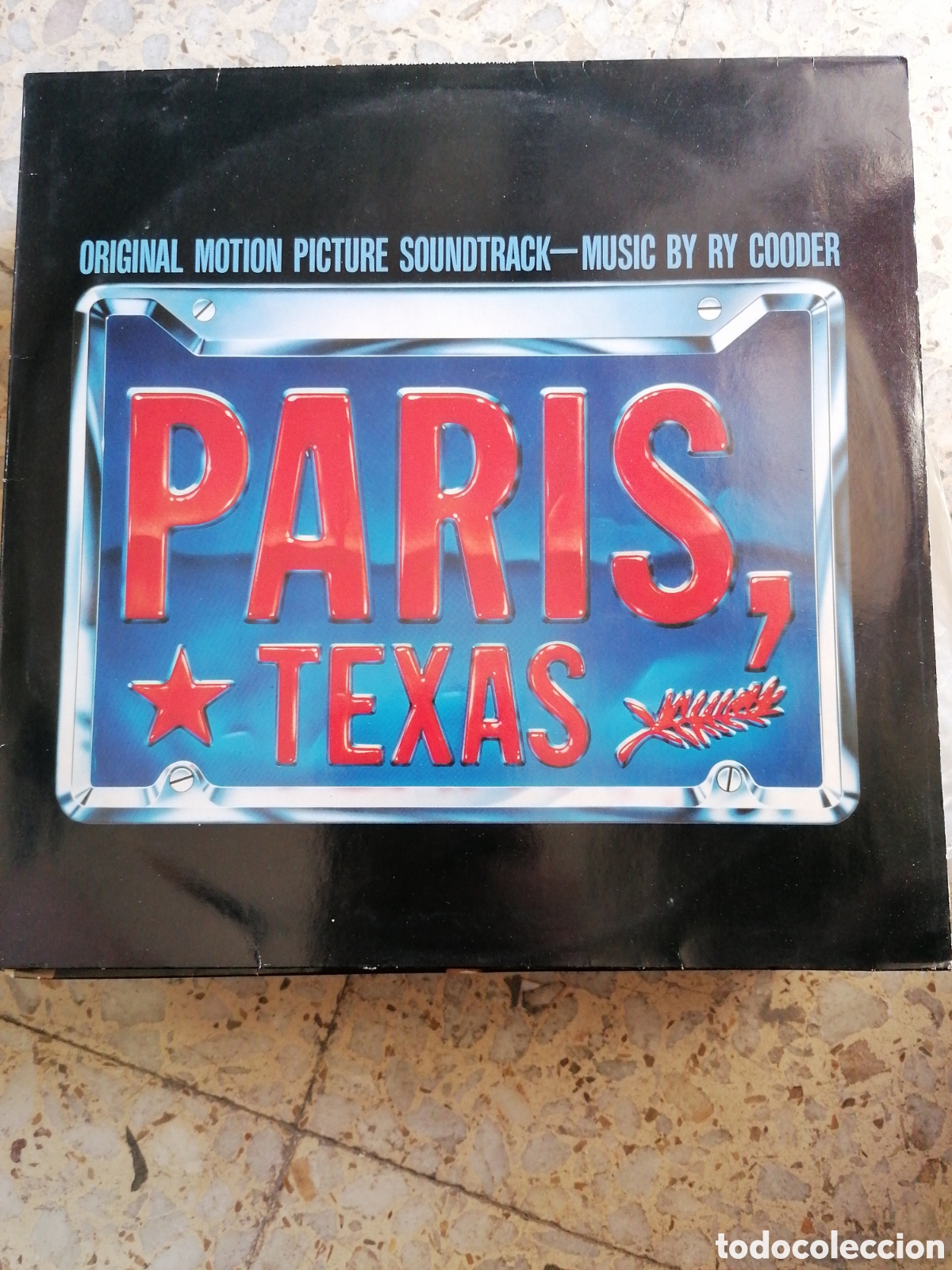 Discos de vinil: LP PARIS TEXAS ALEMAN 1985