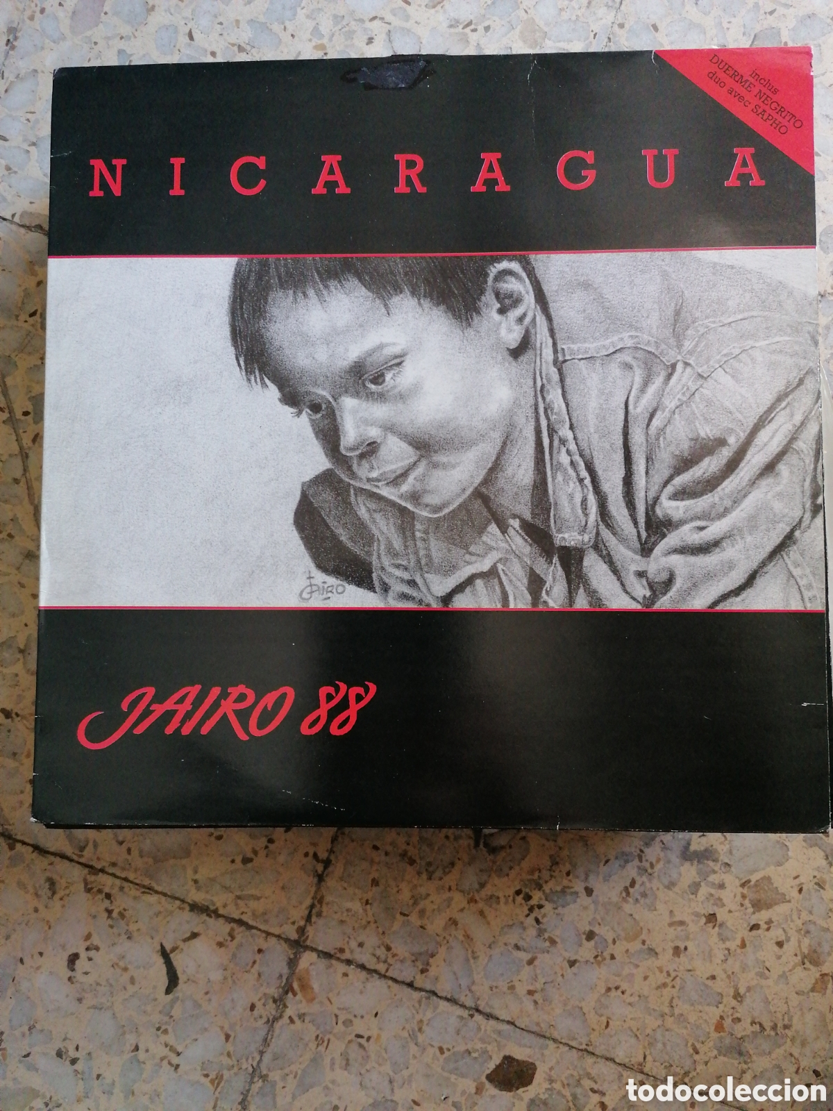 Discos de vinil: LP JAIRO 88 NICARAGUA INSERT FRANCIA