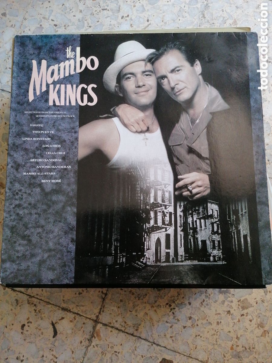 Discos de vinilo: LP THE MAMBO KINGS LOS REYES DEL MAMBO LOS LOBOS CELIA CRUZ GERMANY INSERT