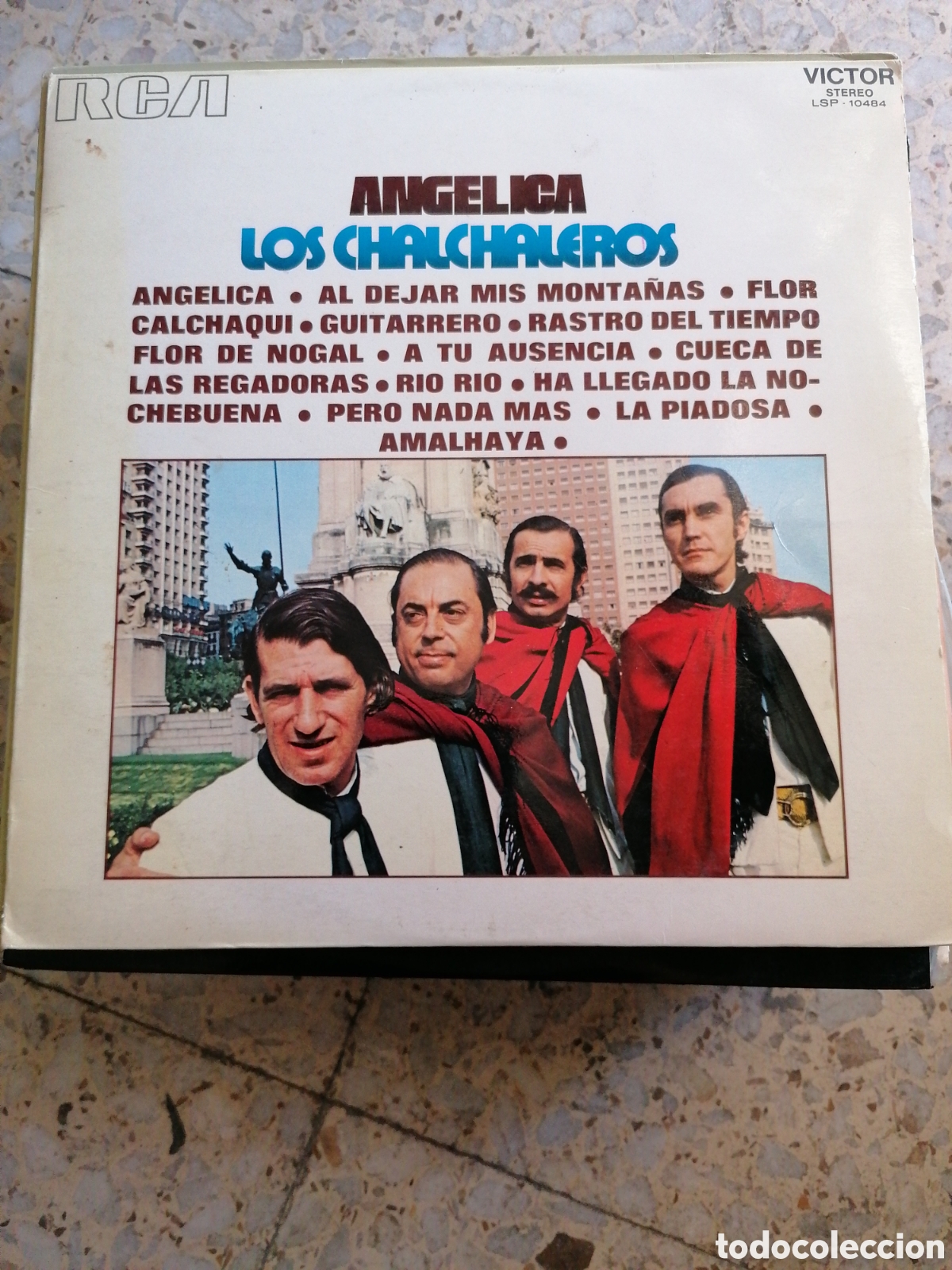 Discos de vinilo: LP LOS CHALCHALEROS ANGELICA 1972 ESPA&Ntilde;A
