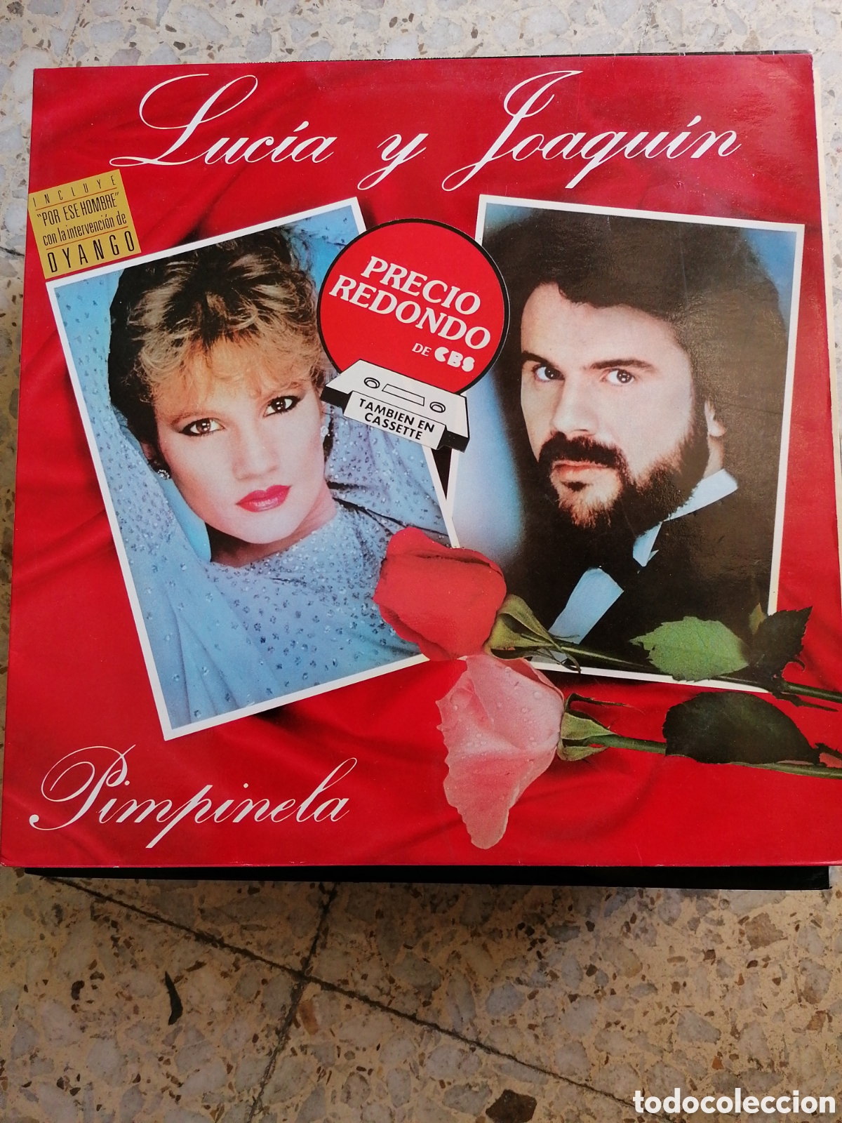 Discos de vinilo: LP LUCIA Y JOAQUIN PIMPINELA 1985 ESPA&Ntilde;A