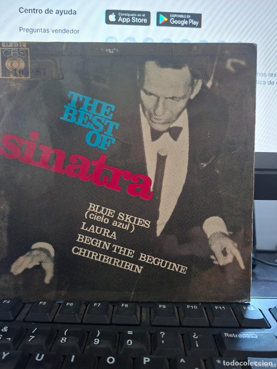 Discos de vinilo: FRANK SINATRA - BLUE SKIES - EP ESPA&Ntilde;OL DE VINILO C- 52