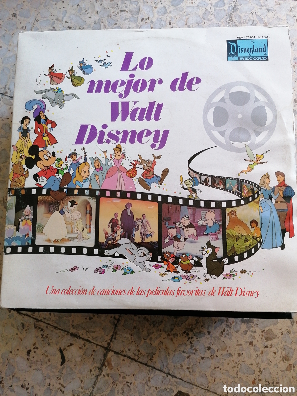 Discos de vinilo: 2 LP LO MEJOR DE WALT DISNEY 1983 SPAIN CARPETA DOBLE