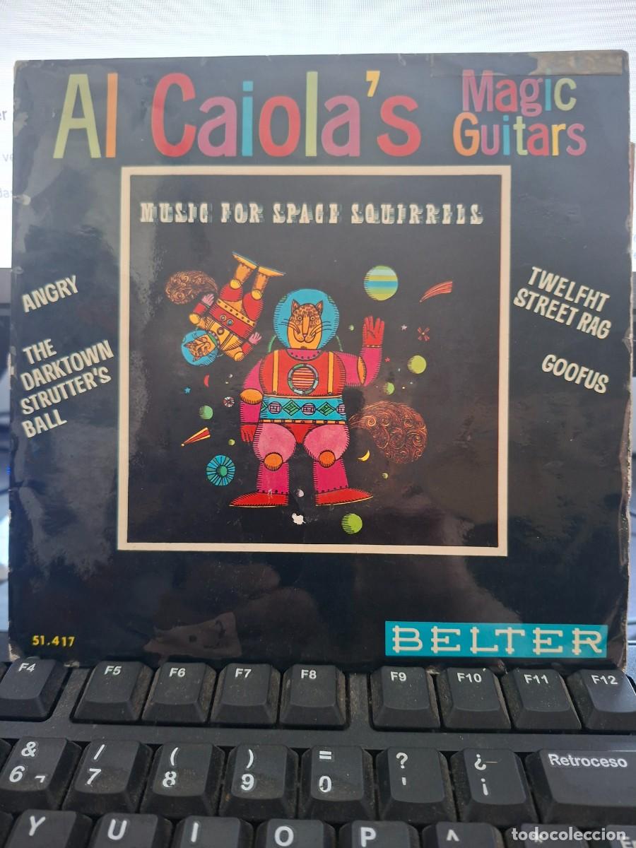 Discos de vinilo: AL CAIOLA - MUSIC FOR SPACE SQUIRRELL - EP ESPA&Ntilde;OL DE VINILO C- 52