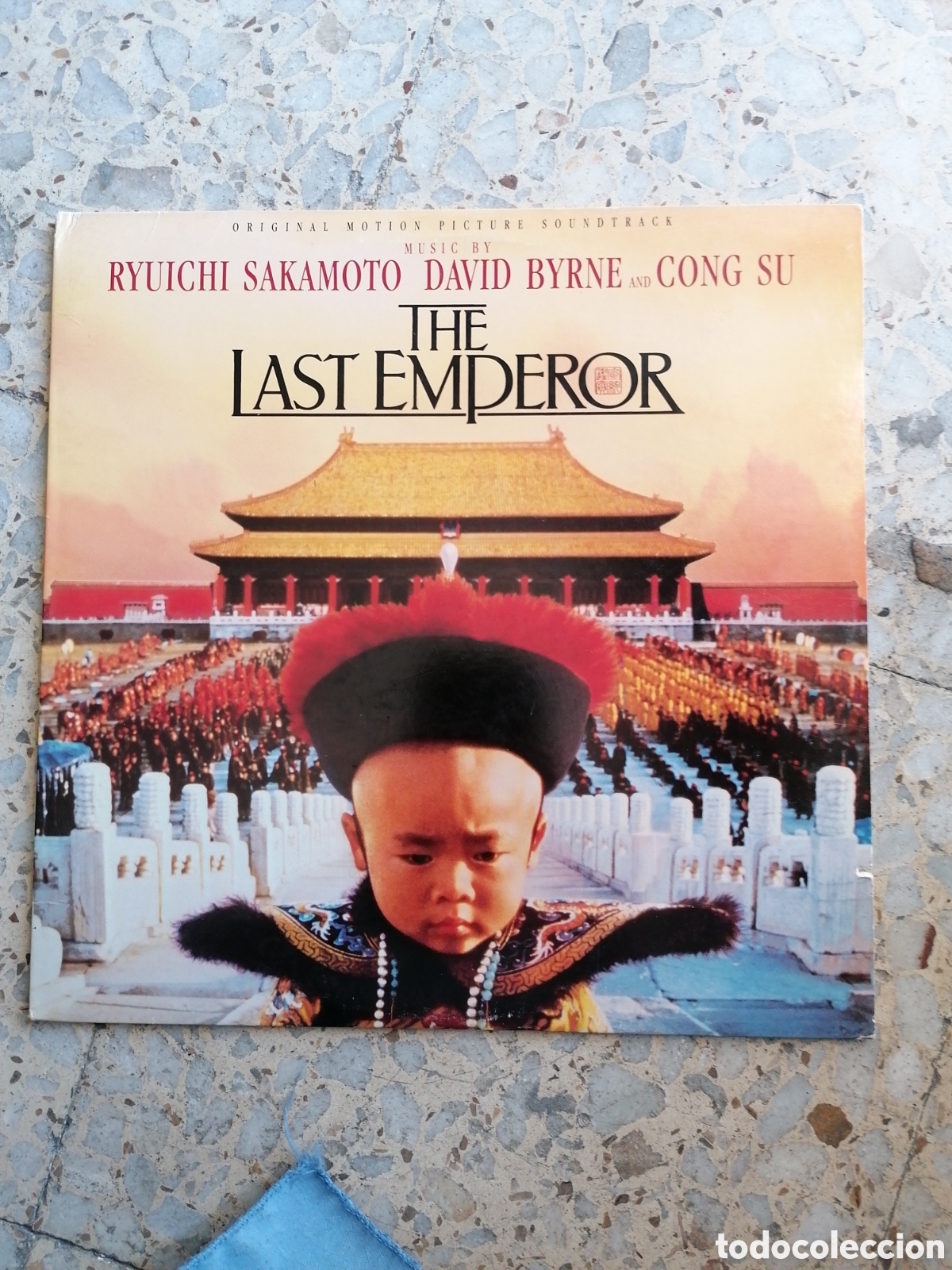 Discos de vinil: THE LAST EMPEROR EL ULTIMO EMPERADOR USA 1987 INSERT