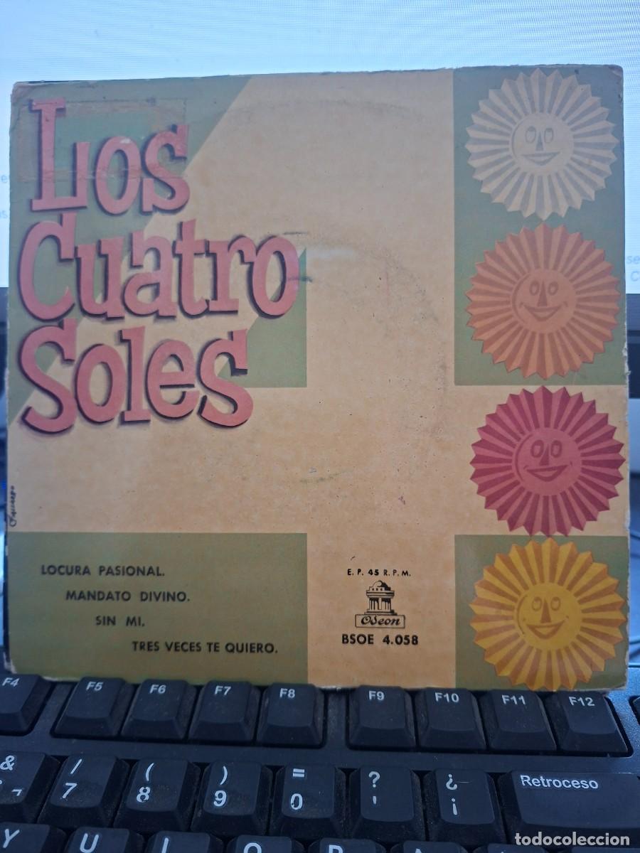 Discos de vinilo: LOS CUATRO SOLES - LOCURA PASIONAL - EP DE VINILO C- 52
