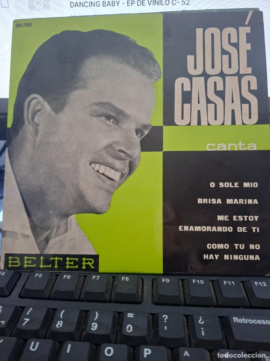 Discos de vinilo: JOSE CASAS - O SOLE MIO - EP DE VINILO C- 52