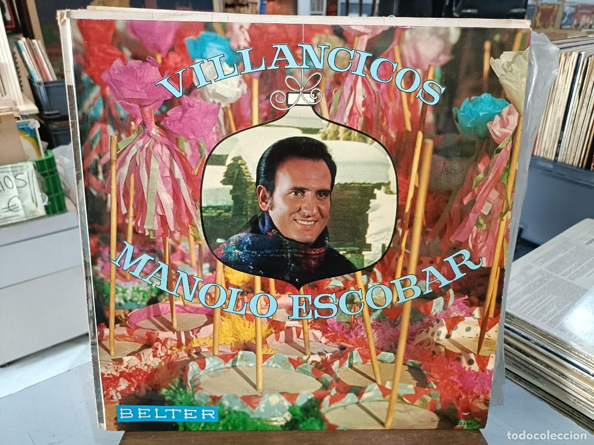 Discos de vinilo: Manolo Escobar - Villancicos - LP. sello Belter 1969