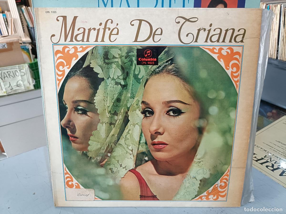 Discos de vinilo: Marif&eacute; de Triana - Romance de la Reina Mercedes, La Parrala, Compa&ntilde;era, ... - LP. Columbia 1967