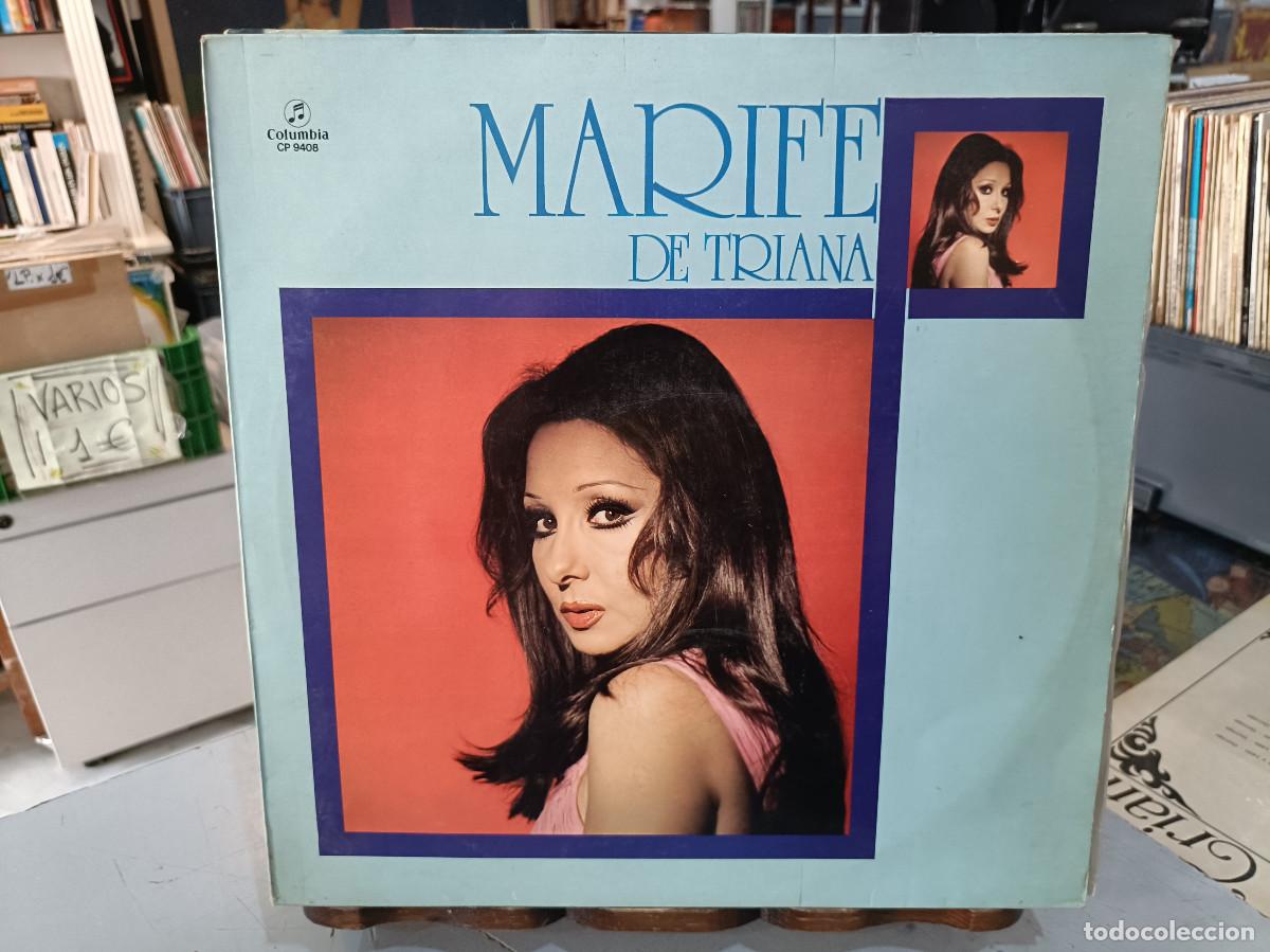 Discos de vinilo: Marif&eacute; de Triana - Quien dijo pena, Desde la mina, Rosa la del tiemblo, ... - LP. Columbia 1975