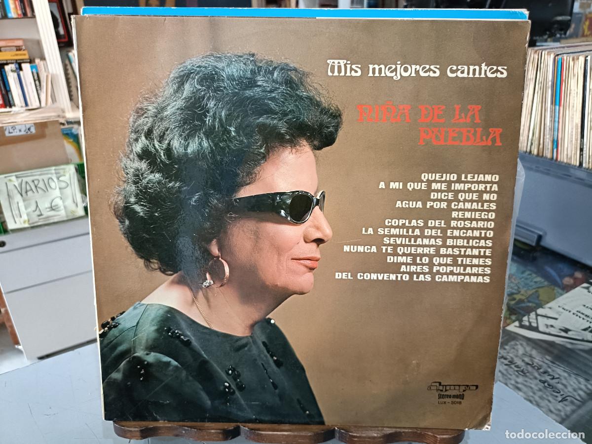 Discos de vinilo: Ni&ntilde;a de la Puebla - Mis Mejores Cantes - LP. sello Olympo 1975
