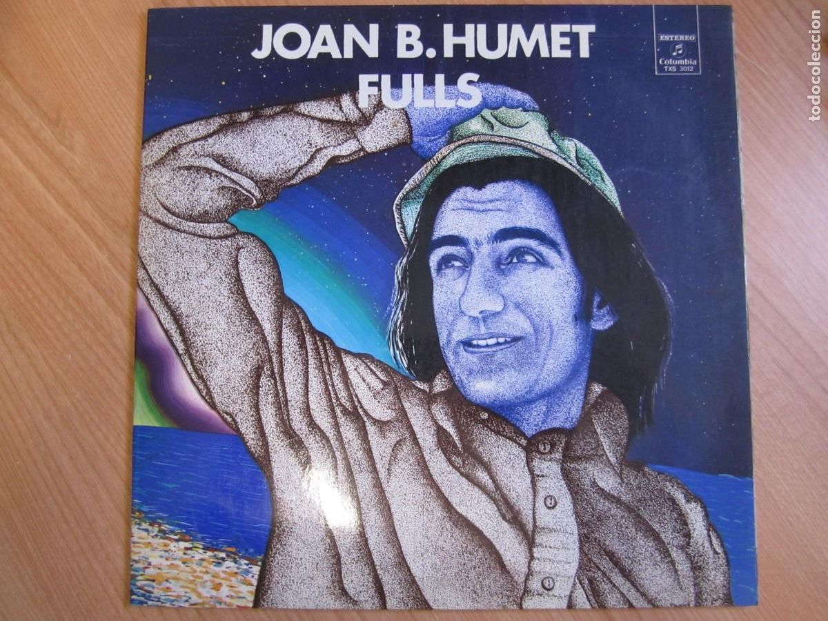 Discos de vinilo: disco vinilo joan b.humet fulls muestra no vendible raro con anotaciones