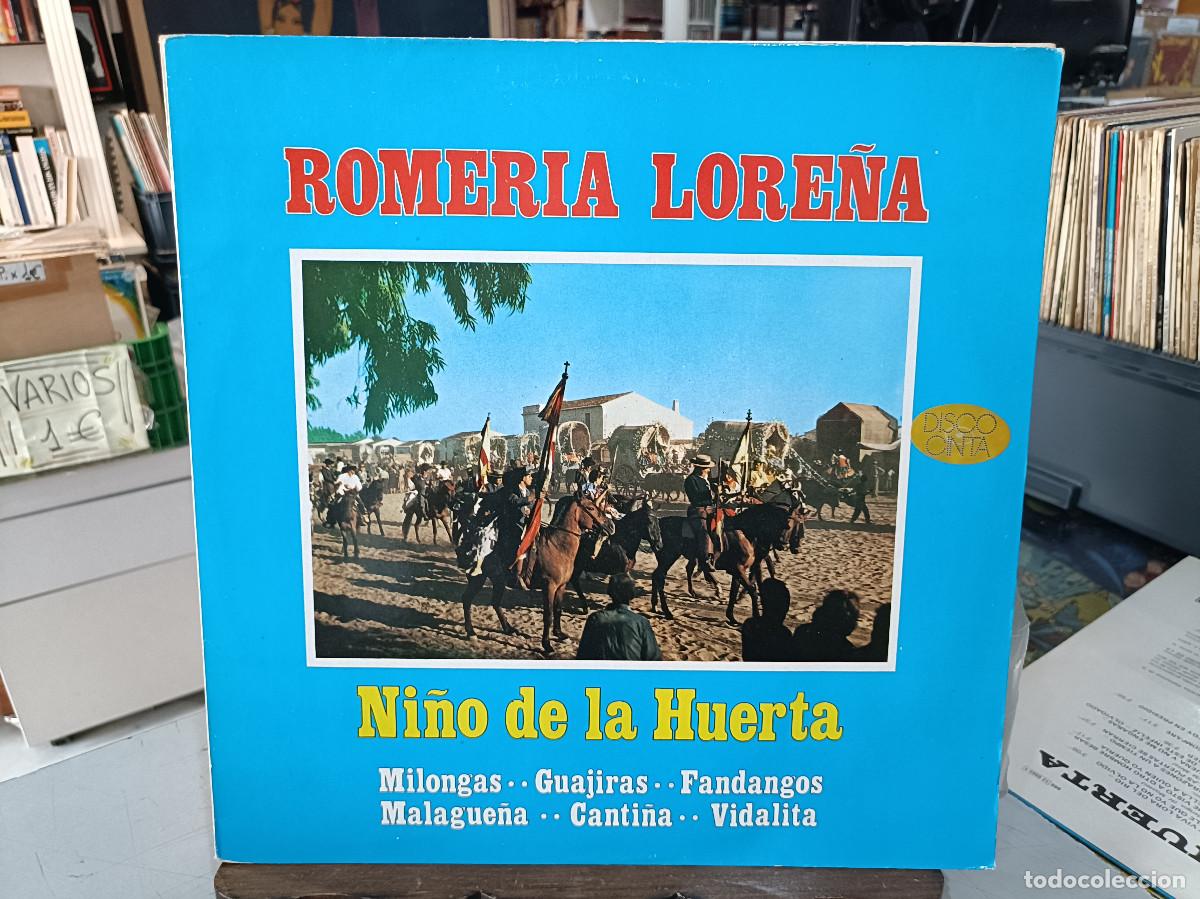 Discos de vinilo: Ni&ntilde;o de la Huerta - Romer&iacute;a Lore&ntilde;a - LP. sello Regal 1984