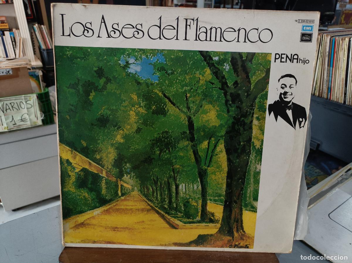 Discos de vinilo: Pena Hijo - Los Ases del Flamenco - LP. sello EMI / Regal 1979