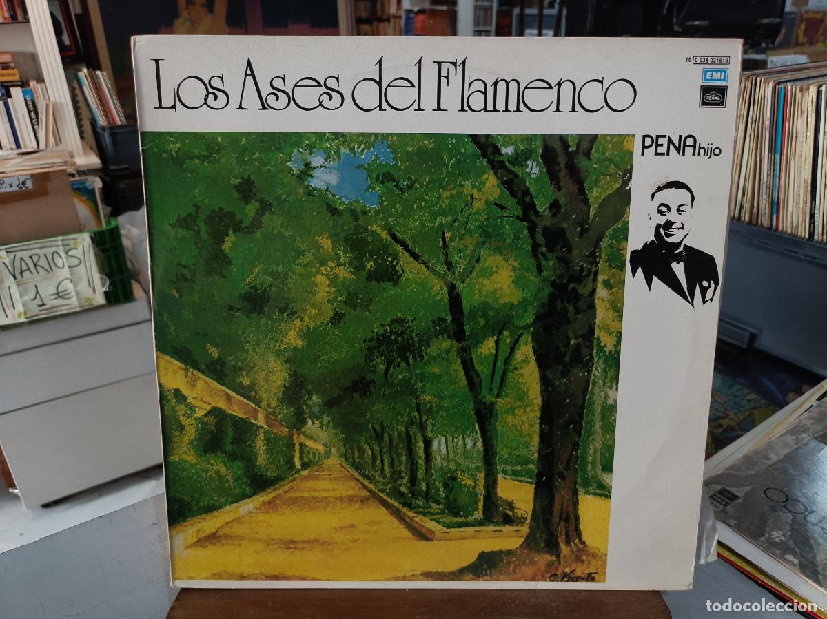Discos de vinilo: Pena Hijo - Los Ases del Flamenco - LP. sello EMI / Regal 1979