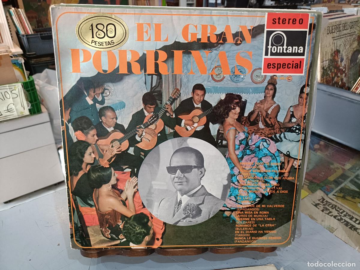 Discos de vinilo: Porrinas de Badajoz - El Gran Porrinas - LP. sello Fontana 1969