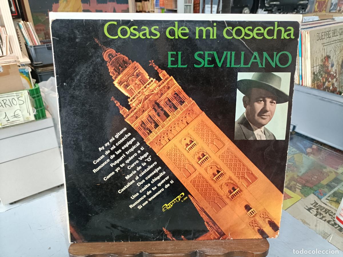 Discos de vinilo: El Sevillano - Cosas de mis cosecha - LP. sello Olympo 1974