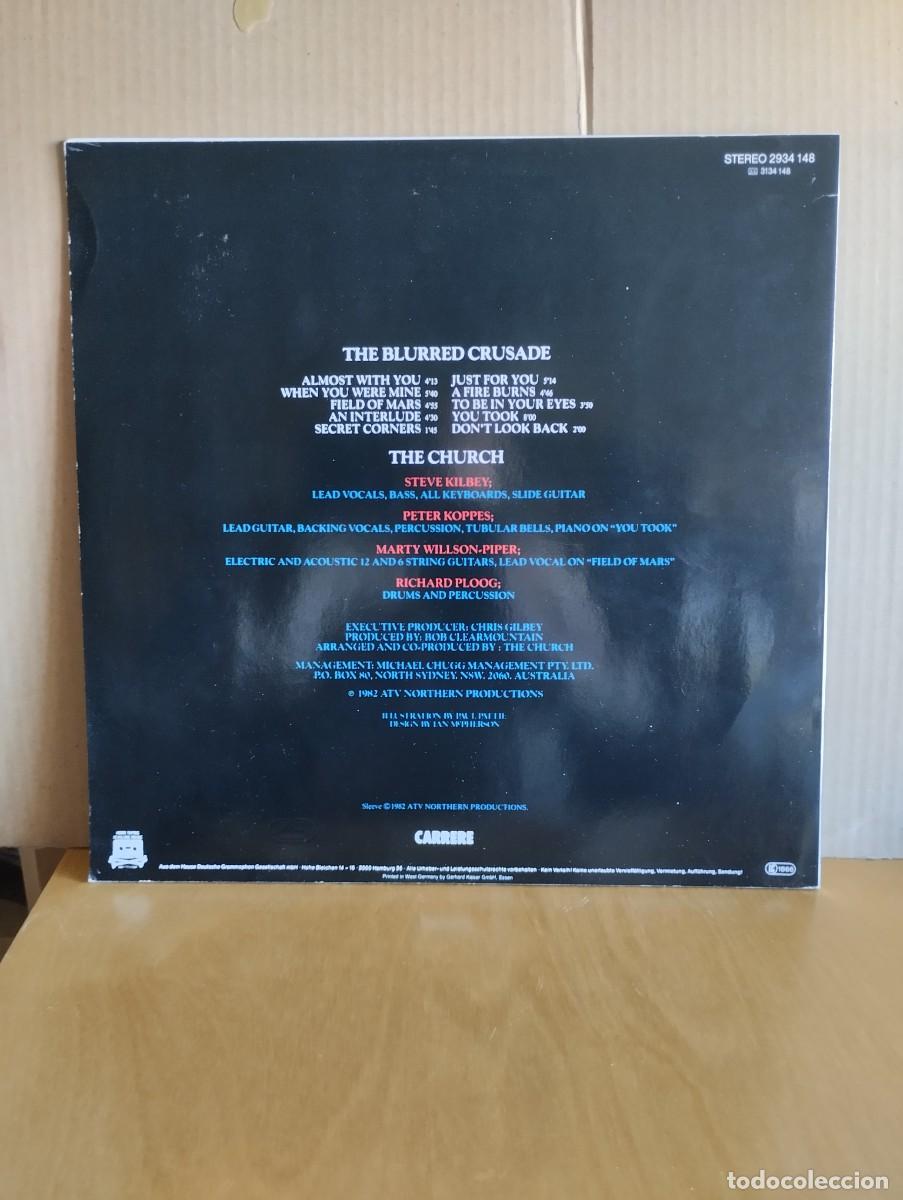 Discos de vinilo: THE CHURCH ----- THE BLURRED CRUSADE - Foto 2