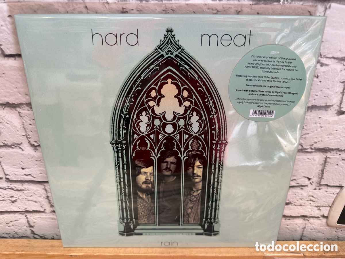 Discos de vinilo: Hard Meat &ndash; Rain. Lp vinilo precintado. Psychedellic rock 1969.