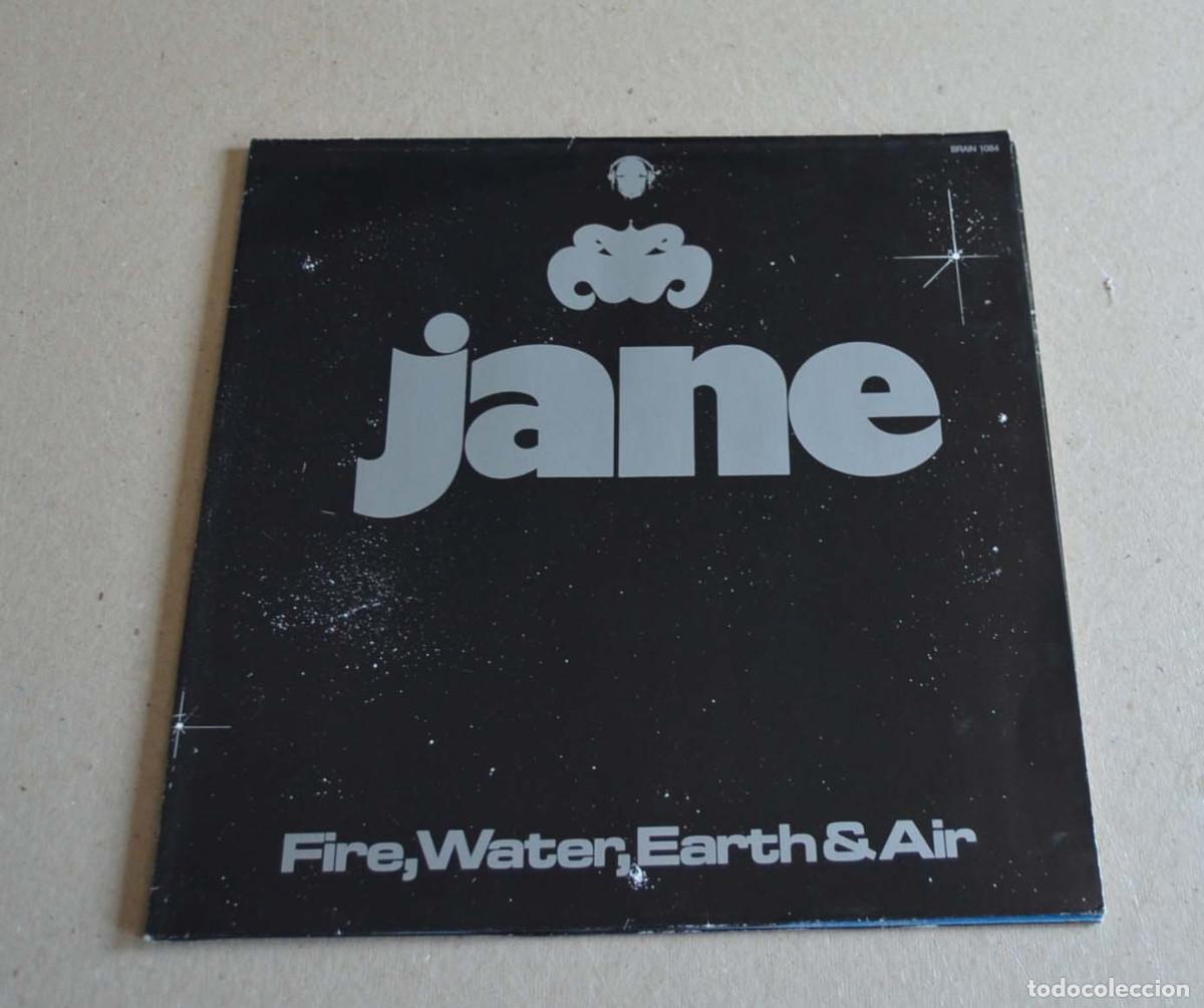 Discos de vinilo: JANE - FIRE, WATER, EARTH & AIR