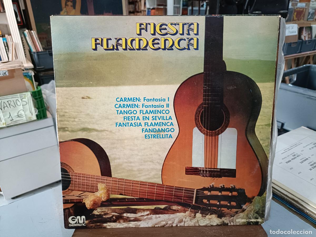 Discos de vinilo: Fiesta Flamenca - Carmen, Tango Flamenco, Fiesta en Sevilla, Estrellita, ... - LP. Gramusic 1973