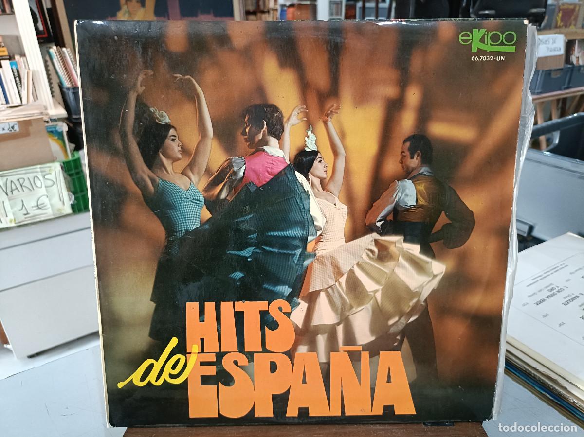 Discos de vinilo: Hits de Espa&ntilde;a - Guitarras: Juli&aacute;n de Utrera / Juan Barcelona - LP. sello EKIPO 1967
