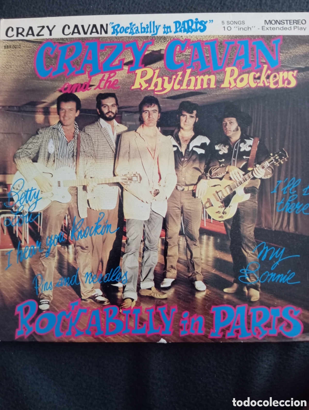 Discos de vinilo: CRAZY CAVAN.Rockabilly en Paris.10&rdquo; vinilo