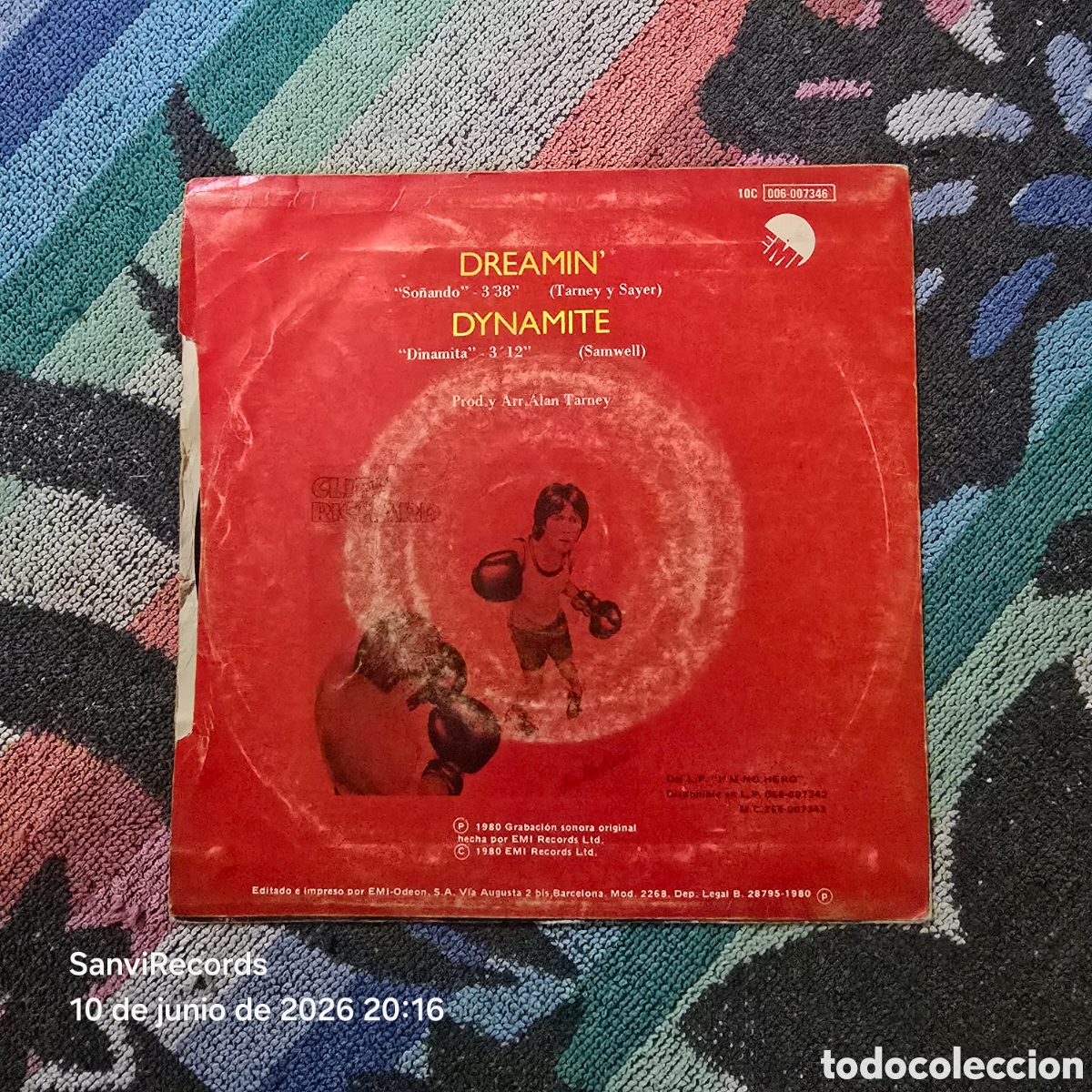 Discos de vinilo: [SINGLE] CLIFF RICHARD: DREAMIN - DYNAMITE (EMI) (1980) - Foto 4