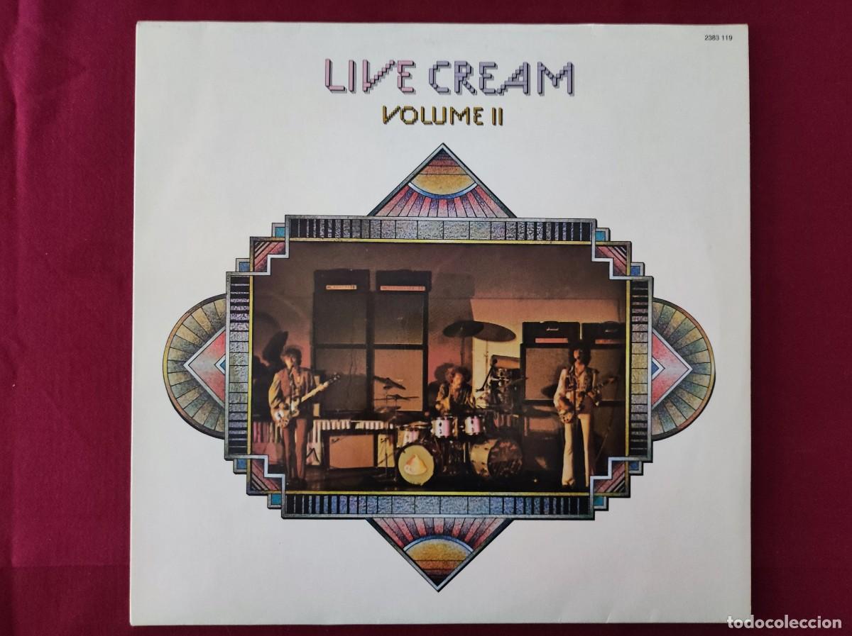 Discos de vinilo: Cream - Live Cream Volume II (Vinilo LP, 1972 Ed. Original Alemana Polydor)
