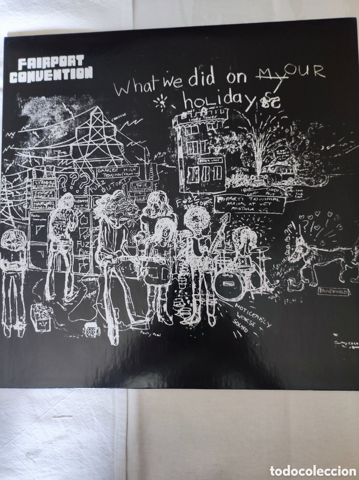 Discos de vinilo: FAIRPORT CONVENTION - WHAT WE DID ON OUR HOLIDAYS