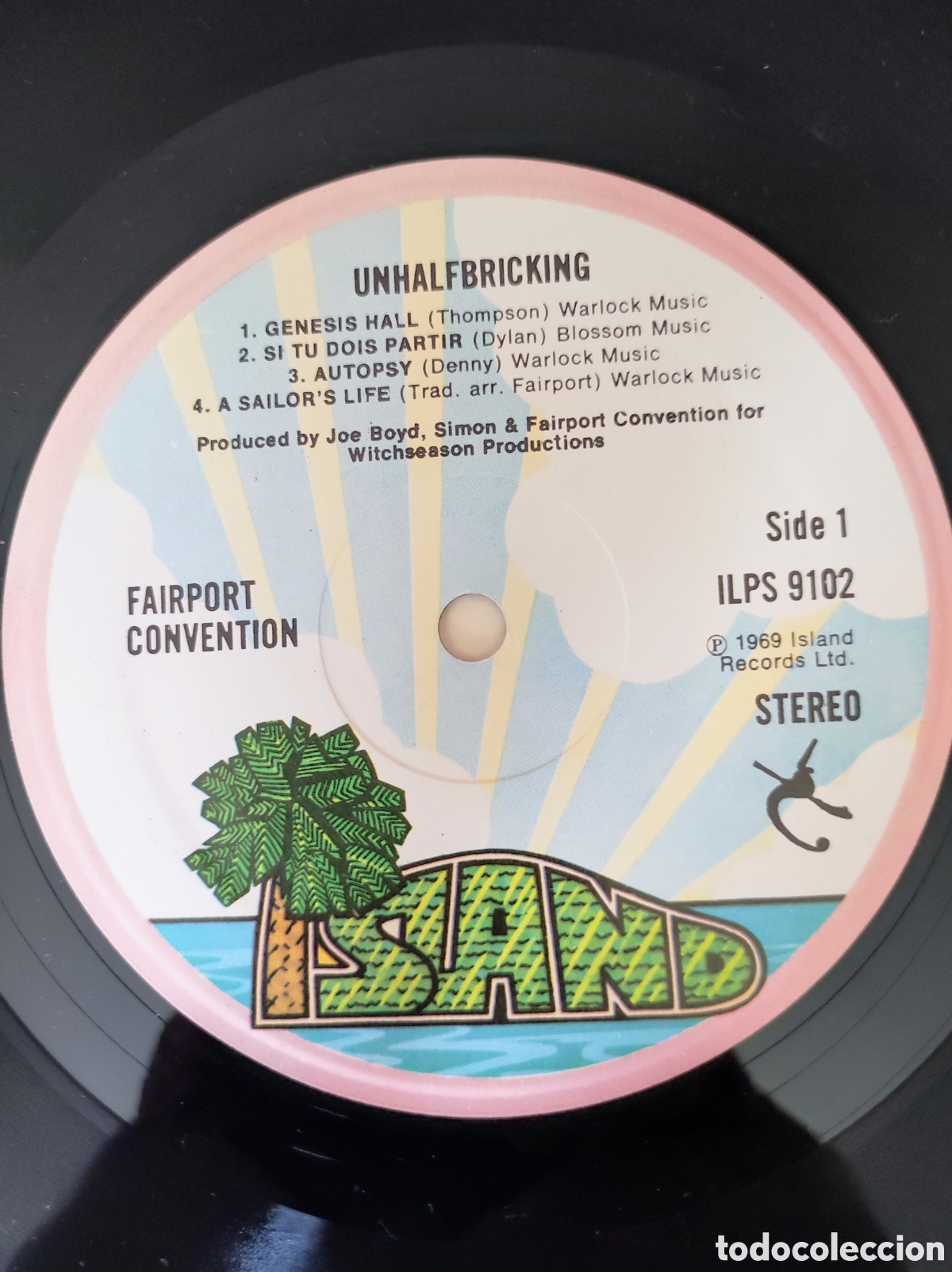 Discos de vinilo: FAIRPORT CONVENTION - UNHALFBRICKING - Foto 3
