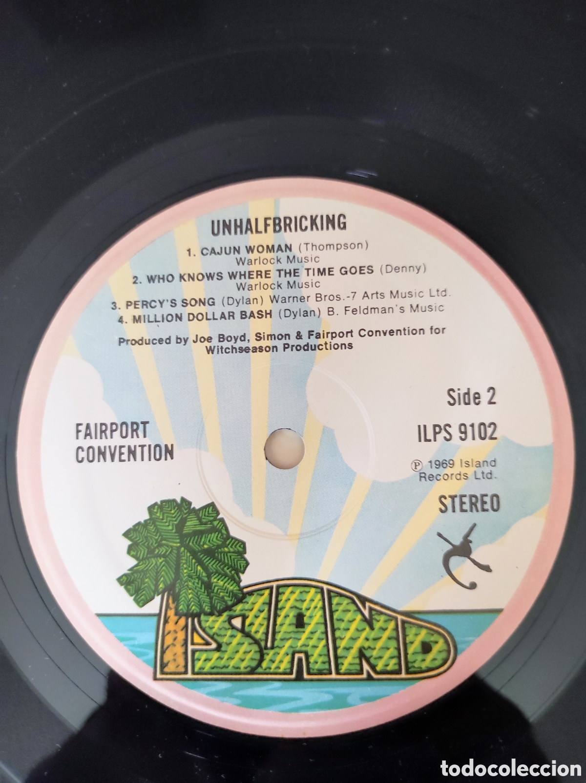 Discos de vinilo: FAIRPORT CONVENTION - UNHALFBRICKING - Foto 4