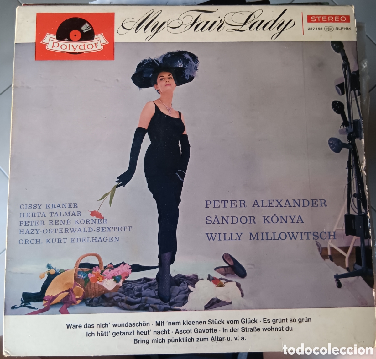 Discos de vinilo: MUSICA GOYO ● LP ● MY FAIR LADY ● RARA EDICI&Oacute;N ALEMANA ● UU99 X0224 ●
