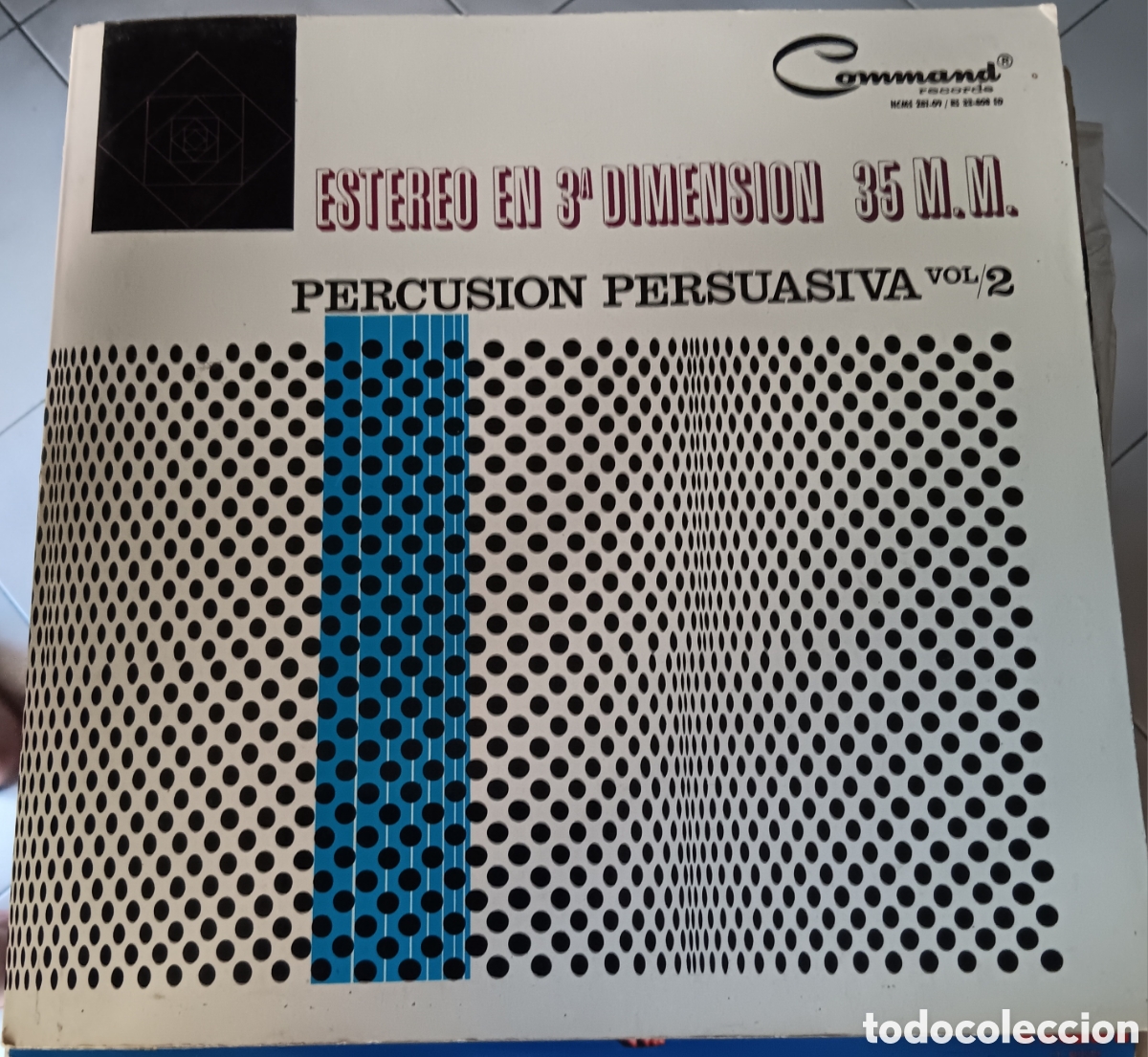 Discos de vinilo: MUSICA GOYO ● LP ● TERRY SNYDER ● PERCUSI&Oacute;N PERSUASIVA V2 ● AA99 X0224 ●