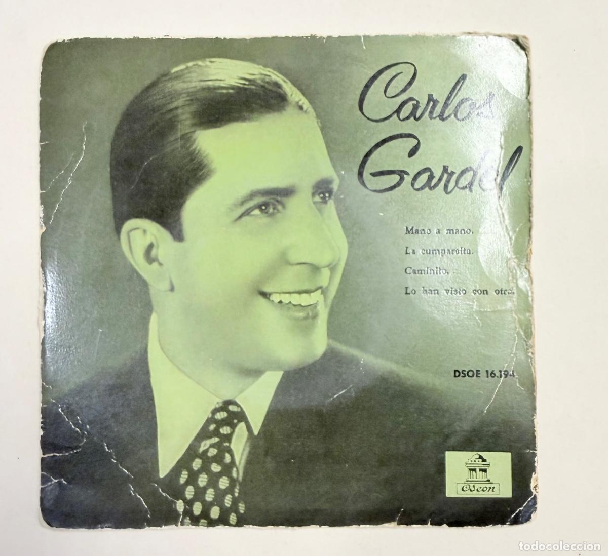 Discos de vinilo: Carlos Gardel - Mano a mano - Foto 1