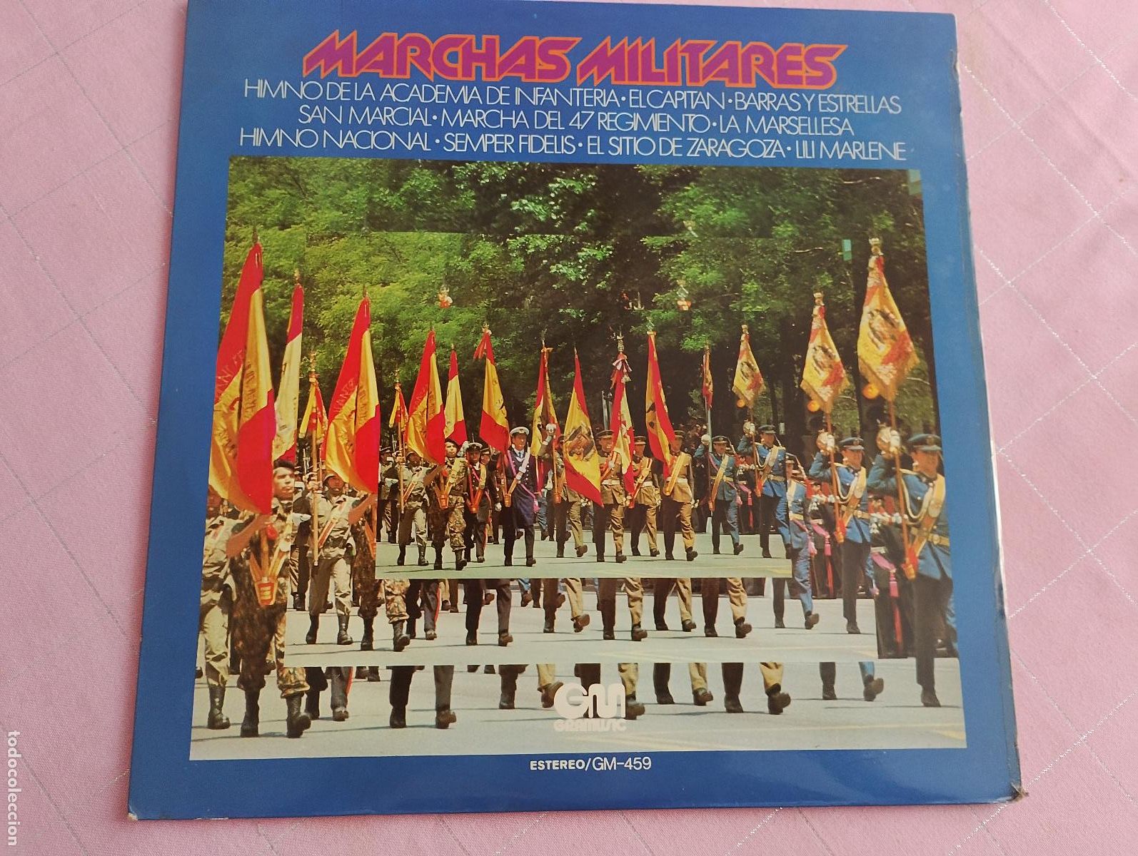 Discos de vinilo: Unknown Artist &ndash; Marchas Militares, 1976 ed espa&ntilde;ola