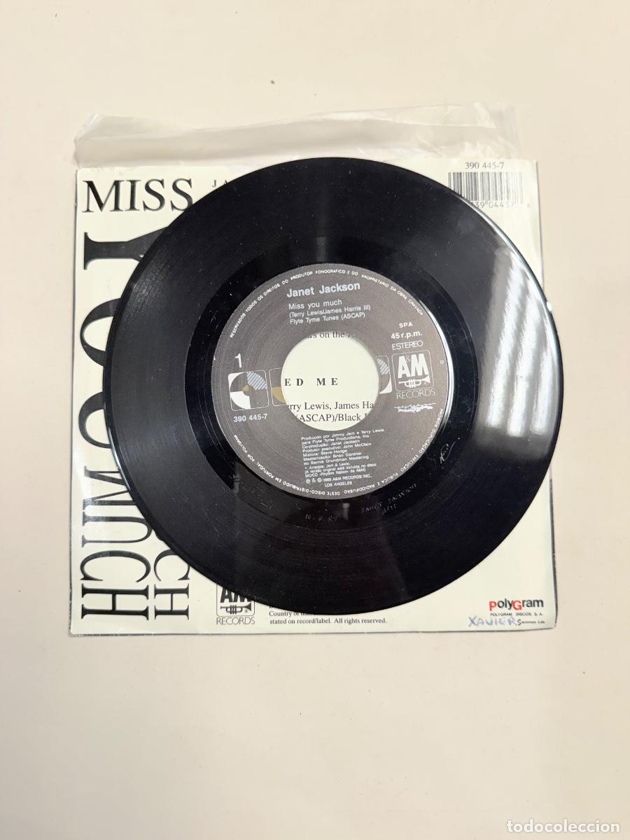 Discos de vinilo: Janet Jackson - Miss you Much - Foto 4