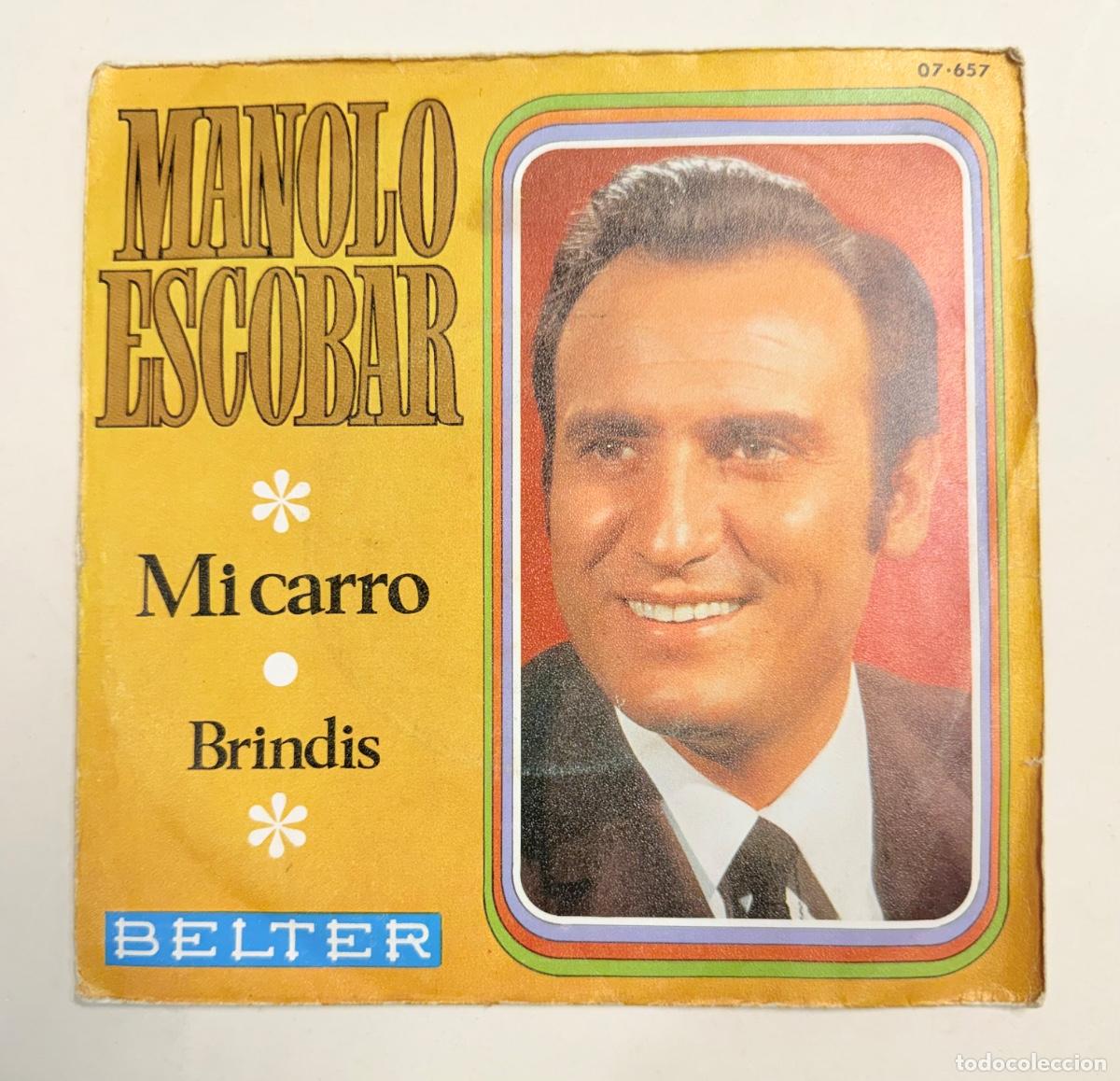 Discos de vinilo: Manolo Escobar - Mi carro