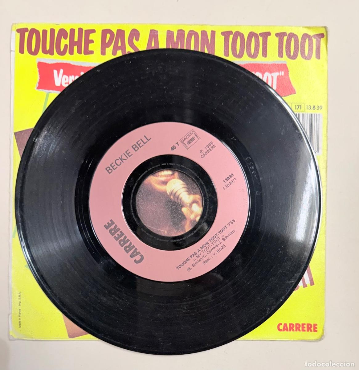 Discos de vinilo: Beckie Bell - Touche pas a mon - Foto 3