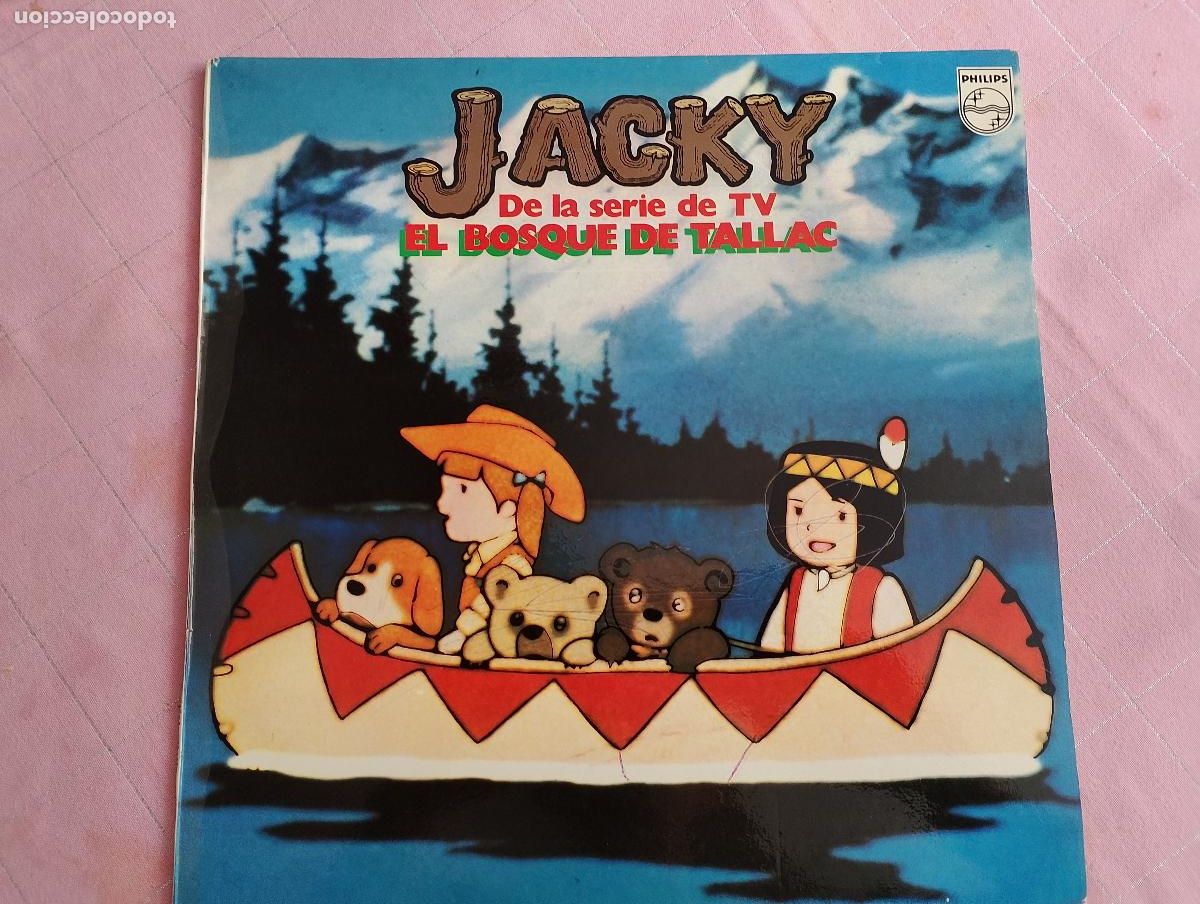 Discos de vinilo: Jacky De La Serie De TV El Bosque De Tallac 1978