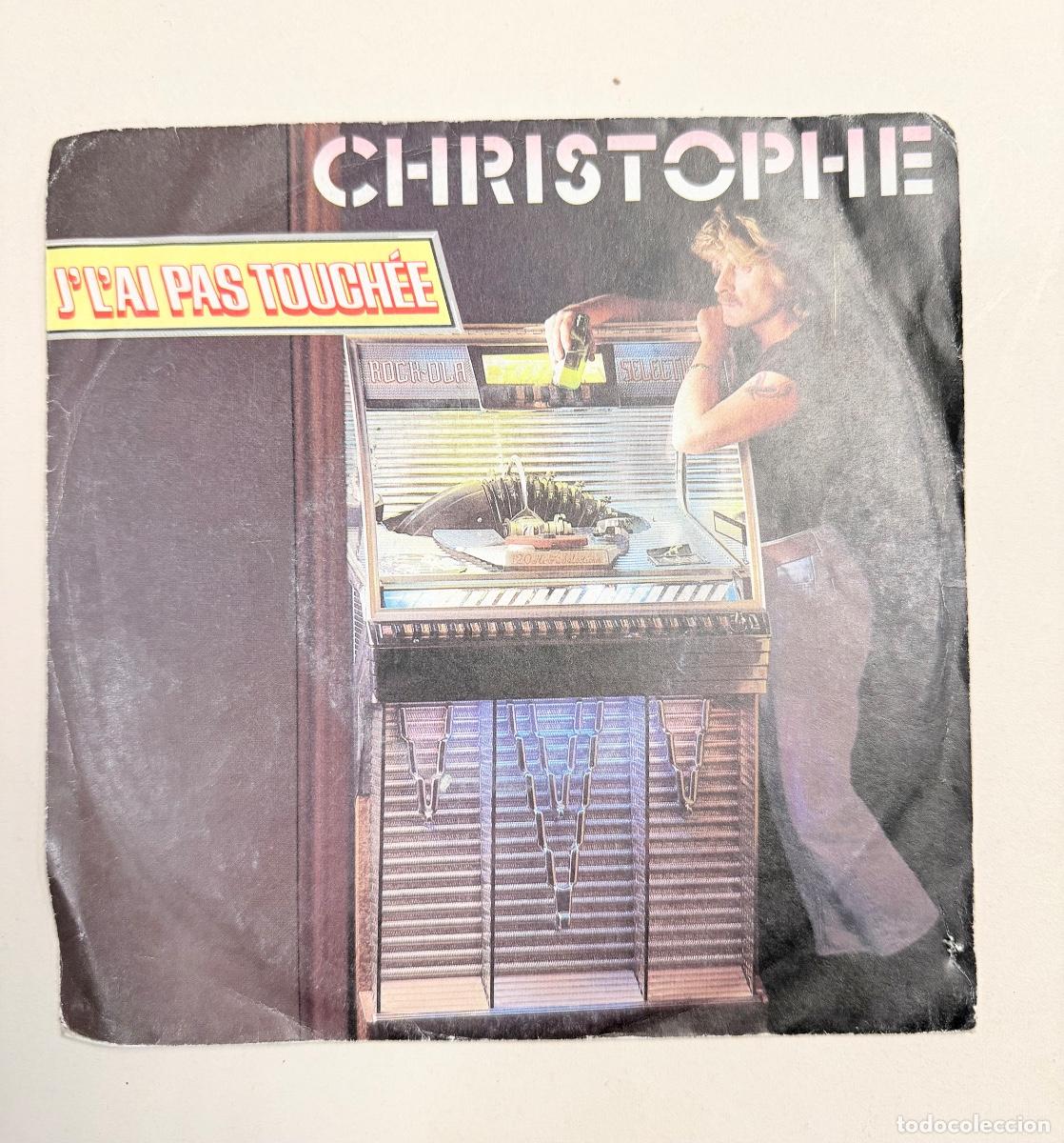 Discos de vinilo: Christophe - J`L&acute;ai pas Touch&eacute;e - Foto 1