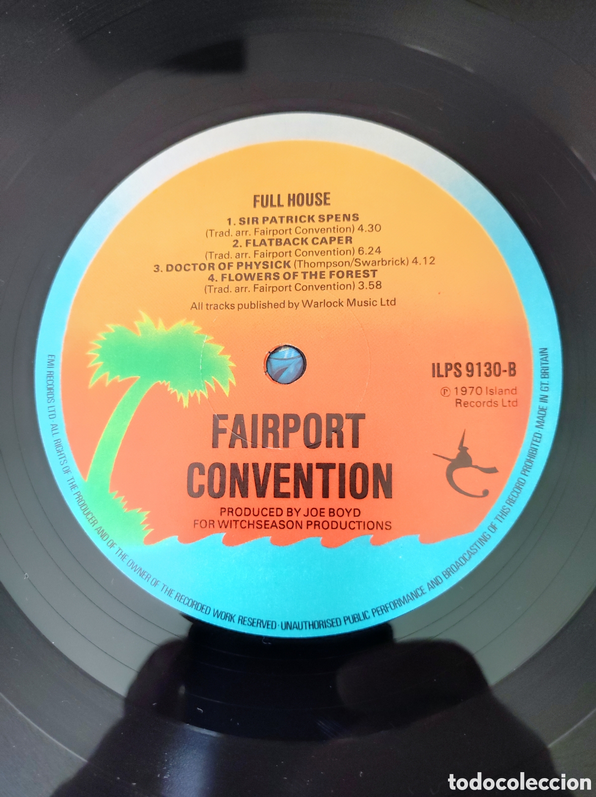Discos de vinilo: FAIRPORT CONVENTION - FULL HOUSE - Foto 6