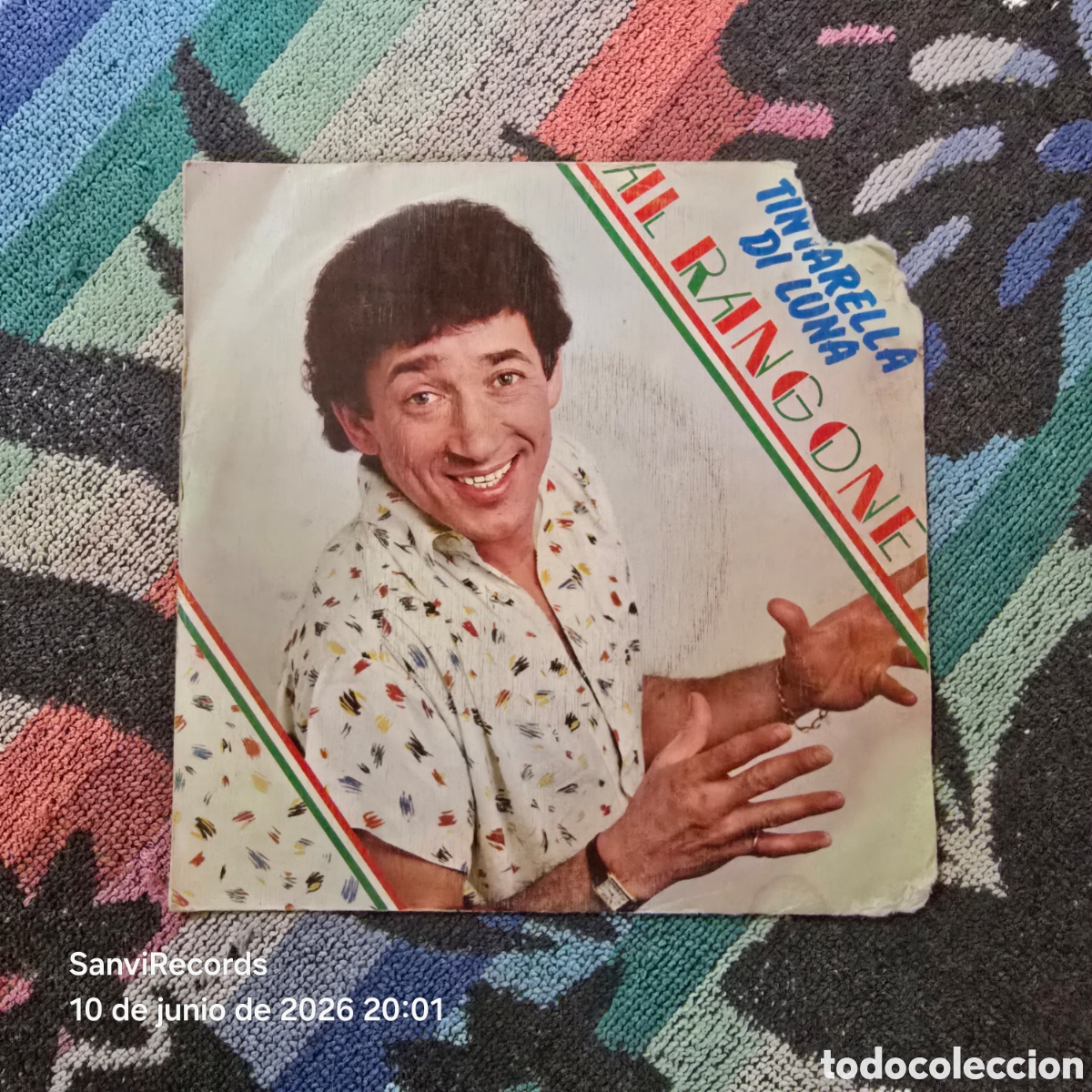 Discos de vinilo: [SINGLE] AL RANGONE: TINTARELLA DI LUNA - MONY, MONY (MOVIEPLAY) (1979)