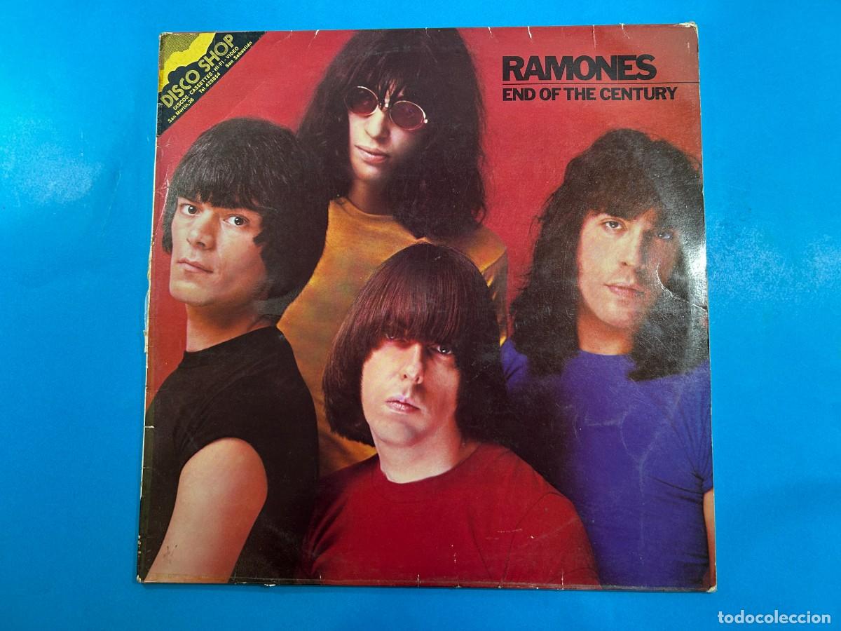 Discos de vinilo: RAMONES - End of The Century - LP Spain 1980