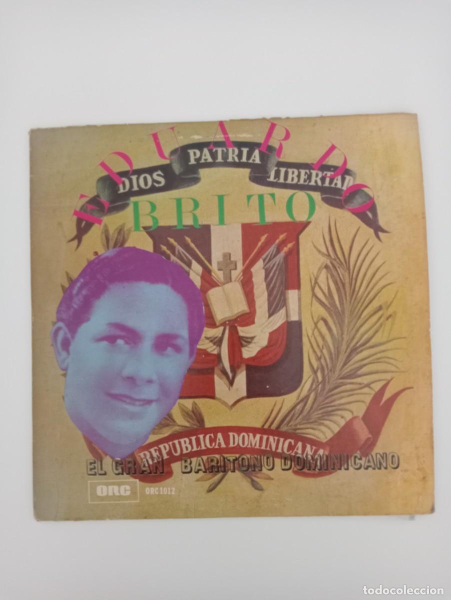 Discos de vinilo: Eduardo Brito - El Gran Baritono Dominicano (LP, Comp) RARO